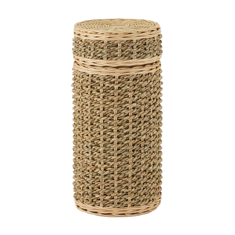 Eco-friendly Woven Natural Cremation Urn I Scattering  Biodegradable Made from Woven Sawgrass