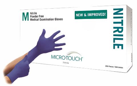 Ansell MICRO-TOUCH® NITRILE | Nitrile Exam Glove | Healthcare | Funeral Homes | Mortuaries