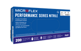 Ansell MICROFLEX® Performance Nitrile PN-290 exam gloves  |Mortuary Gloves | EMS gloves